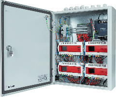 Geassem. kast - 1 950 router + 942 (excl.) - incl. switch